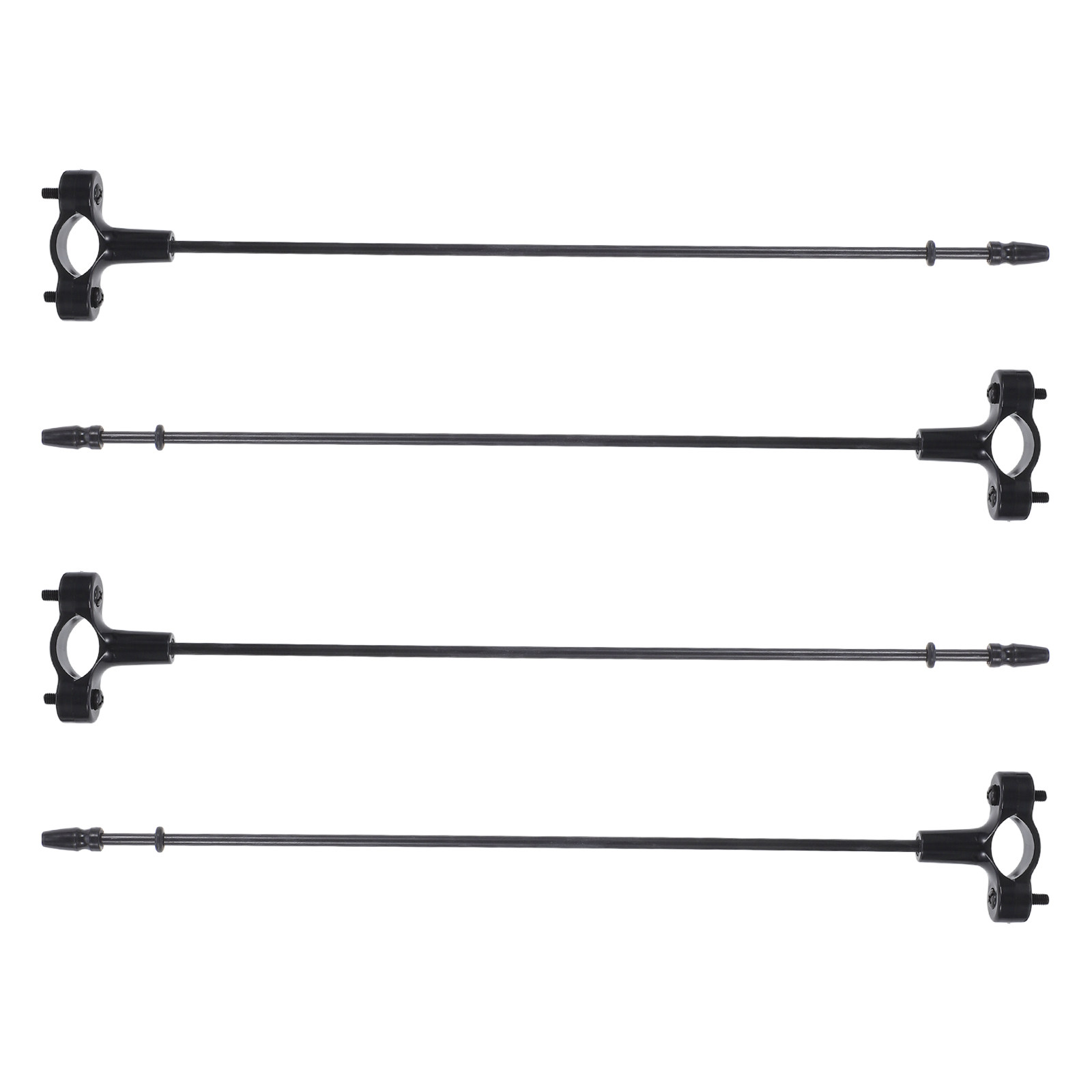 Mountain Biking Races - 4Pcs Bike Flag Pole Mount Heavy