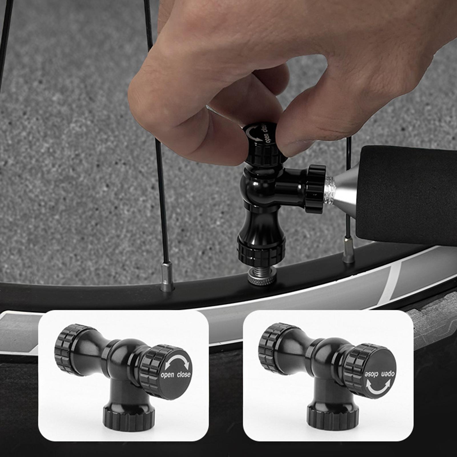 Mountain Biking Races - Bike Tire Pump Head Tight Fit