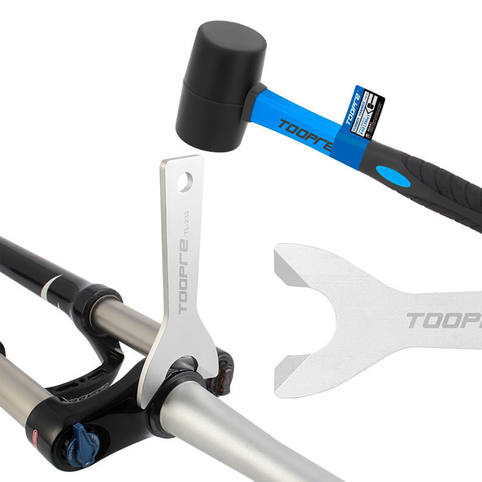 Mountain Biking Races - Bicycle Front Fork Bottom Gear Remover