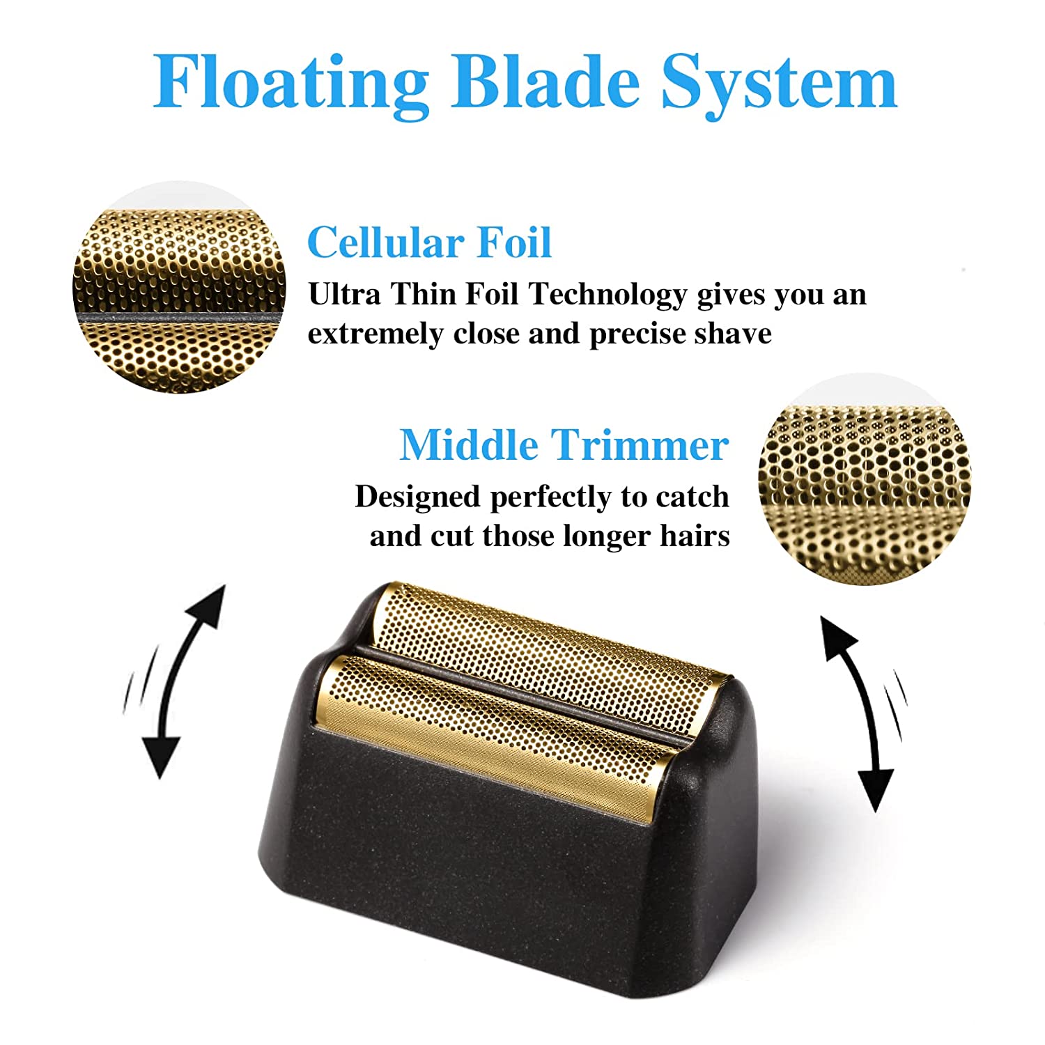 Replacement Foil Head and Blad - Head Racket Boom recension och pris