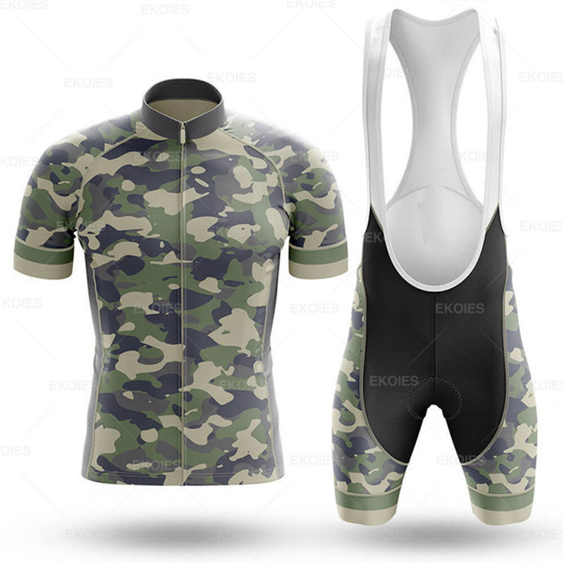 Camouflage Cycling Jersey Set  - Mountain Biking Races recension och pris