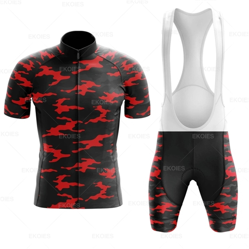 Camouflage Cycling Jersey Set  - Mountain Biking Races recension och pris