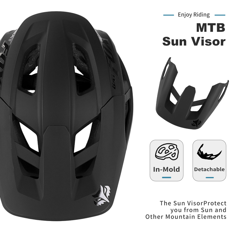 BATFOX Mountain Bike Helmet Ca - Mountain Biking Gear For Men recension och pris