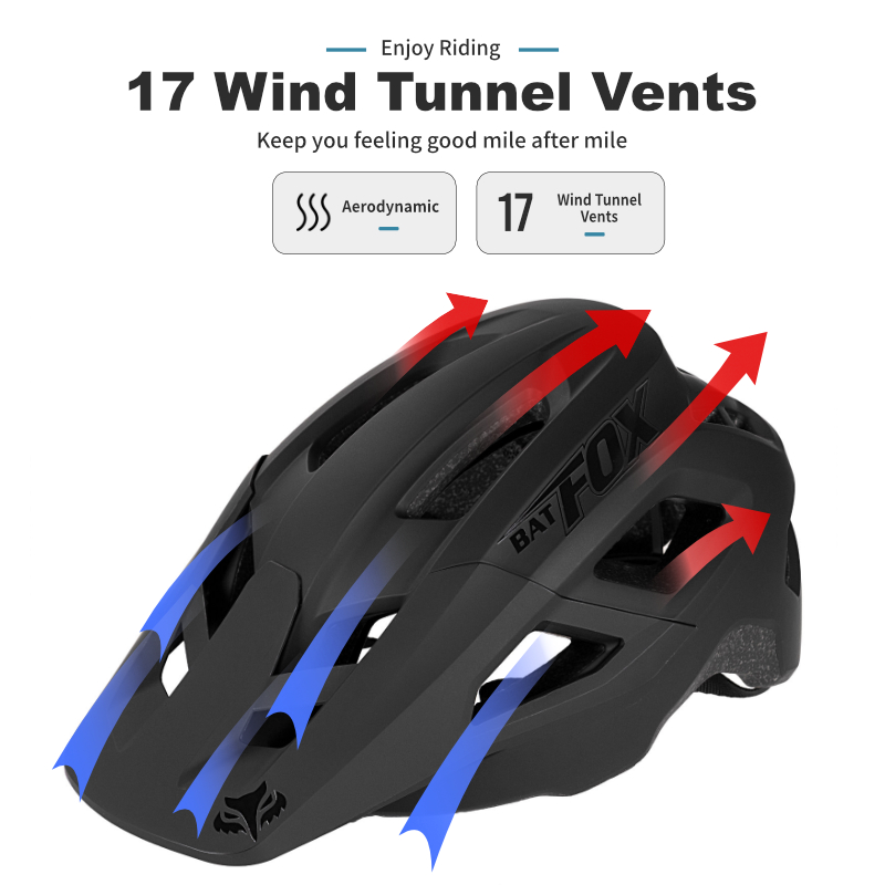 BATFOX Mountain Bike Helmet Ca - Mountain Biking Gear For Men recension och pris