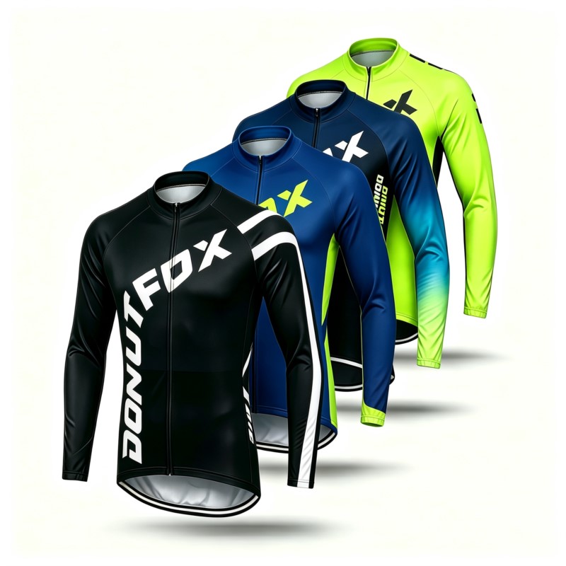 Men Long Sleeve MTB Jersey & C - Mountain Biking Shorts recension och pris