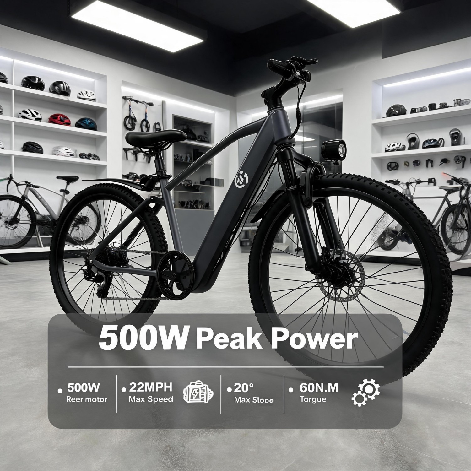 Rough Terrain E-Bike, Mountain - Mountain Biking Trails recension och pris