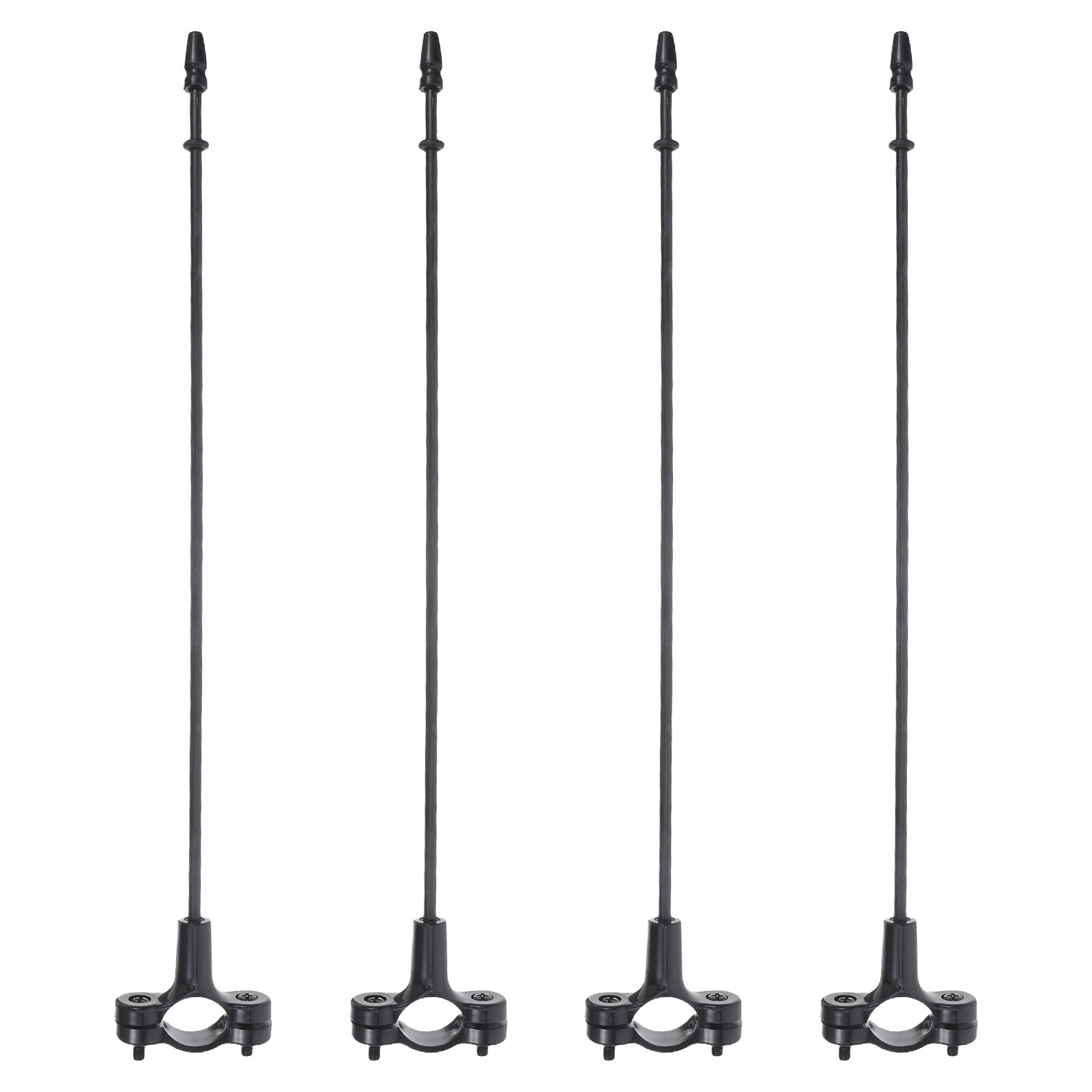 4Pcs Bike Flag Pole Holder Hea - Mountain Biking Races recension och pris